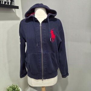 Vintage Polo Ralph Lauren Hoodie Zipper